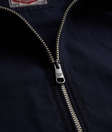 Twill-Jacke mit Kapuze in Washed-Optik Image 7