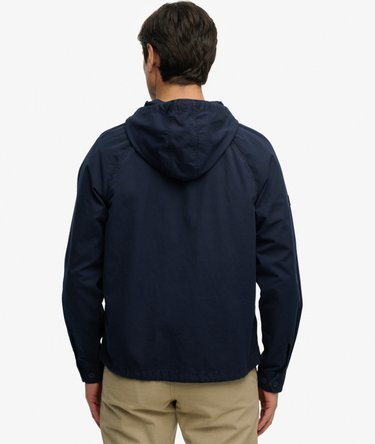 Twill-Jacke mit Kapuze in Washed-Optik Image 6