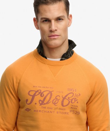 Merchant Vintage Print Sweatshirt Image 4