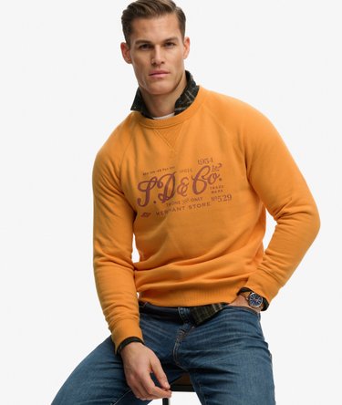 Merchant Vintage Print Sweatshirt Image 2