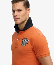 Vintage Pique Rugby Polo Shirt