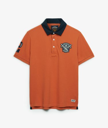 Vintage Pique Rugby Polo Shirt Image 7