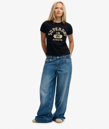 Athletic Graphic Slim T-shirt Image 3