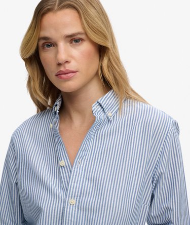 Oxford Langarmhemd mit schmaler Passform Image 4