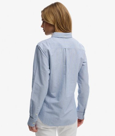 Oxford Langarmhemd mit schmaler Passform Image 5