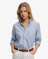 Oxford Langarmhemd mit schmaler Passform