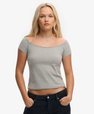 Top Bardot &agrave; &eacute;paules d&eacute;nud&eacute;es