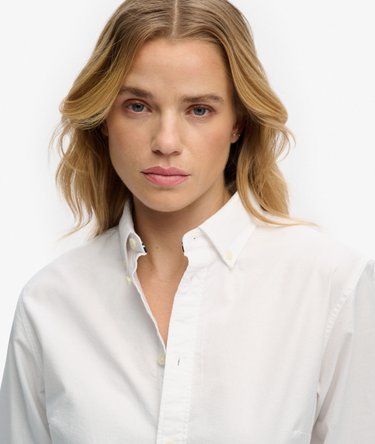 Oxford Langarmhemd mit schmaler Passform Image 4