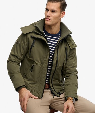 Hooded Microfibre Arctic Windcheater Jacket Image 2