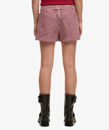 Organic Cotton Stripe Elasticated Shorts Image 5