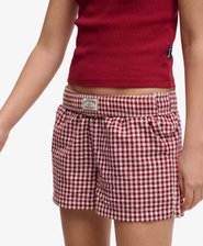 Organic Cotton Stripe Elasticated Shorts