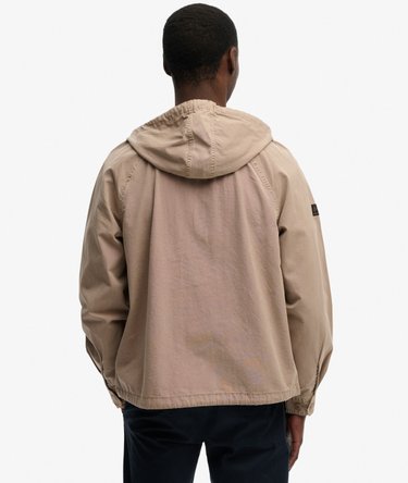 Gewassen Twill Jas met Capuchon Image 5