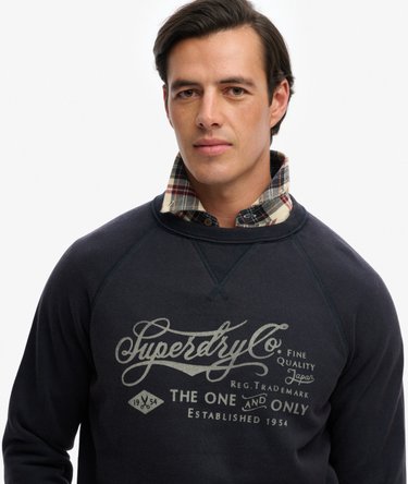 Merchant Vintage Print Sweatshirt Image 3