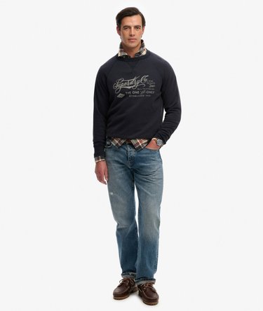 Merchant Vintage Print Sweatshirt Image 4