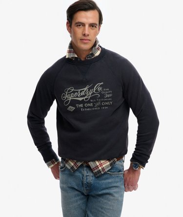 Merchant Vintage Print Sweatshirt Image 1