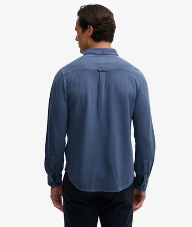 Chemise Piqu&eacute; Vintage Destroy Manches Longues Image 5