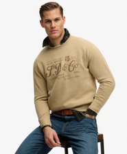 Industry Worker Sweatshirt mit lockerer Passform