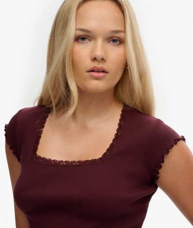 Athletic Essentials Square Neck T-Shirt Image 4