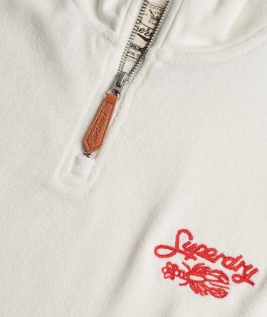 Heritage Terry Halbzip-Sweatshirt Image 6