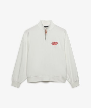 Heritage Terry Halbzip-Sweatshirt Image 7