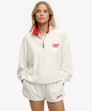 Heritage Terry Halbzip-Sweatshirt