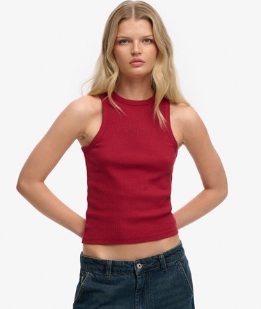 Essential Logo Racer Tanktop Image 1