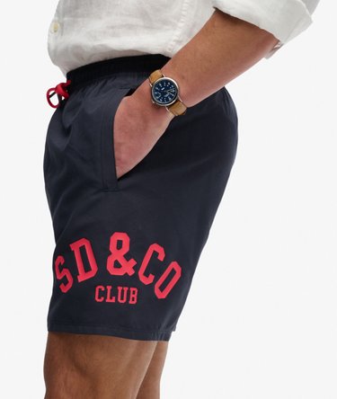 Painetulla logolla varustetut 16-tuumaiset uimashortsit Image 2