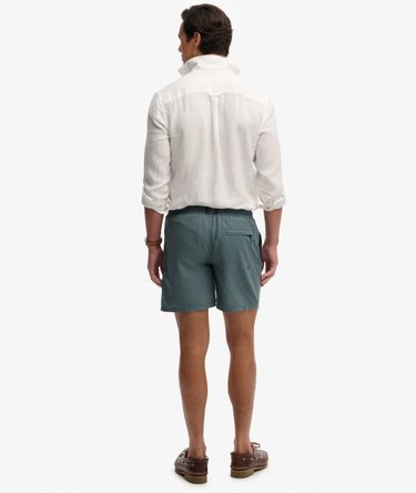 Printed Logo 16-Inch Swim Shorts Image 7