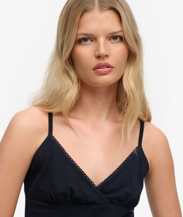 Athletic Essentials Trim V-Neck Vest Top Image 4