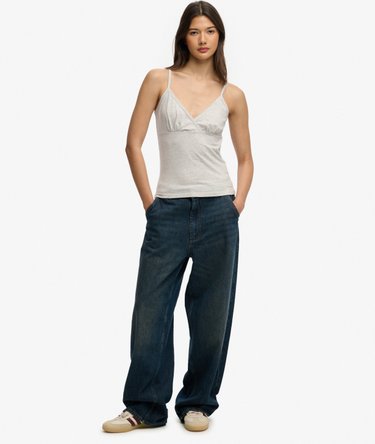 Athletic Essentials Trim V-Neck Vest Top Image 3