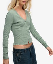 Cardigan Pointelle Athletic Essential