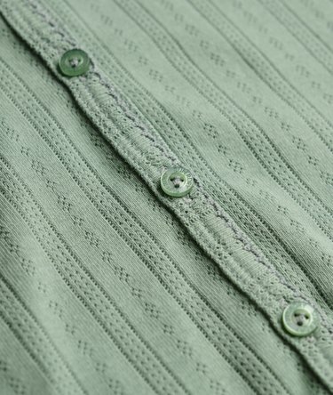 Cardigan Pointelle Athletic Essential Image 6