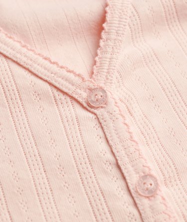 Cardigan Pointelle Athletic Essential Image 6