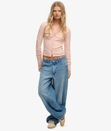 Cardigan Pointelle Athletic Essential Image 3