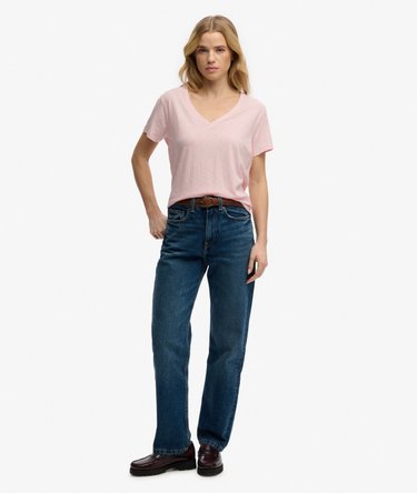 Studios Koszulka z Przebarwionej Dzianiny z Haftem Image 3