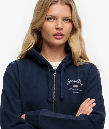 Athletic Essentials Cropped Zip Hoodie Image 4