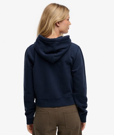 Athletic Essentials Cropped Zip Hoodie Image 5