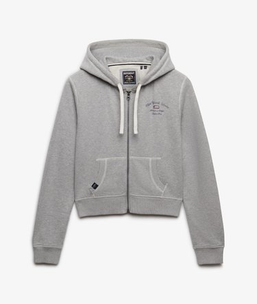 Athletic Essentials Cropped Zip Hoodie Image 6