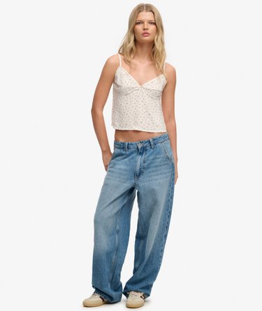 Printed Cami Top Image 3
