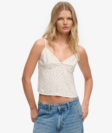 Printed Cami Top Image 2