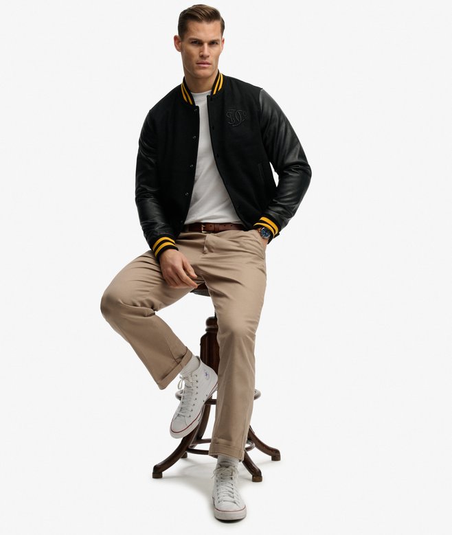 Classic Varsity Bomber Jacket