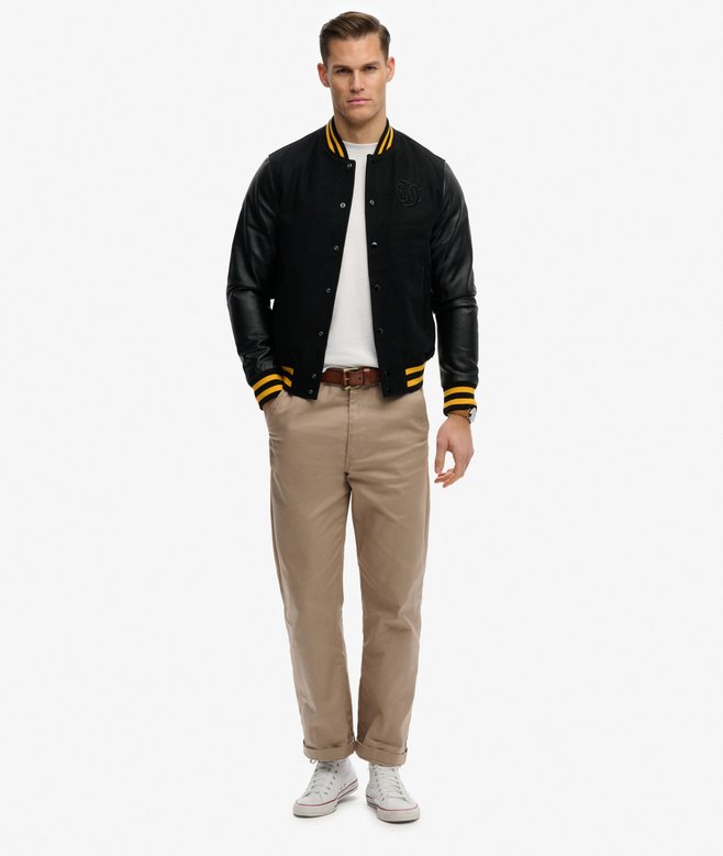 Classic Varsity Bomber Jacket