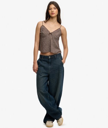Printed Cami Top Image 3