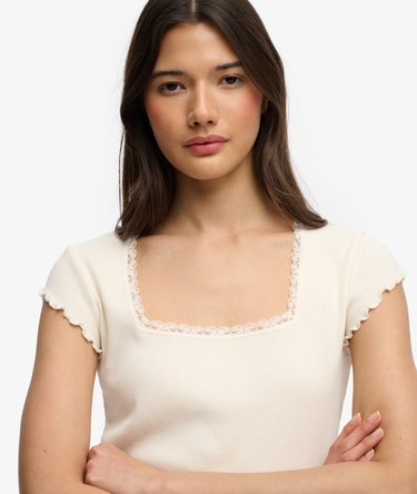 Athletic Essentials T-Shirt mit quadratischem Ausschnitt Image 4