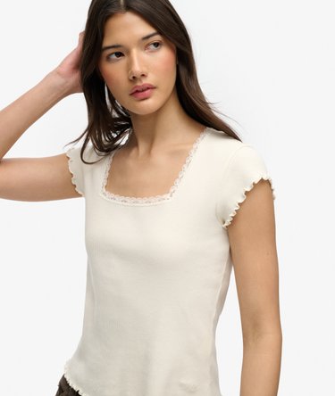 Athletic Essentials T-Shirt mit quadratischem Ausschnitt Image 2