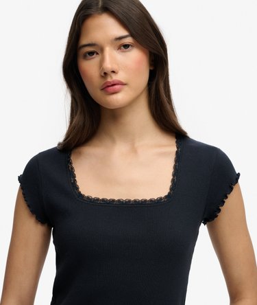 Athletic Essentials Square Neck T-Shirt Image 4