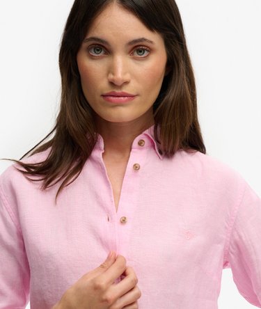 Koszula Premium Linen o dopasowanym kroju Image 4