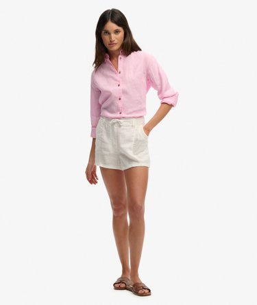 Koszula Premium Linen o dopasowanym kroju Image 3