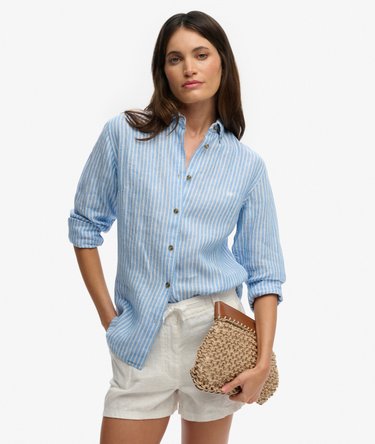 Koszula Premium Linen o dopasowanym kroju Image 3