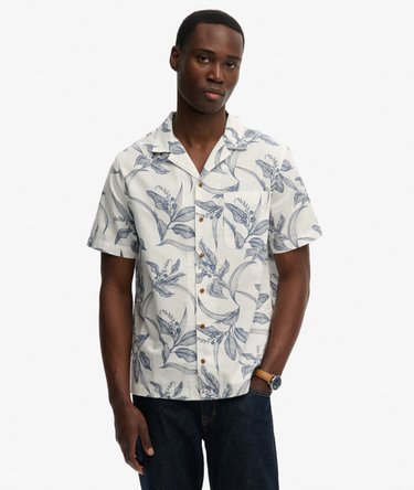 Camisa Vintage Loom Cabana de Manga Corta Image 1